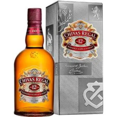Whisky Chivas Regal 12 Anos - 750ml R$100