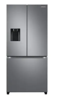 Geladeira Samsung RF49A Inverter Frost Free 3 Portas com Dispenser de Água 470L Inox Look