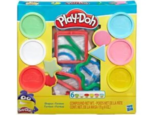 Massinha Play Doh Formas Hasbro - com Acessórios | R$ 25