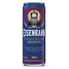 (Acima de 10) Cerveja American Ipa Puro Malte Eisenbahn Lata 350ml | R$2,71