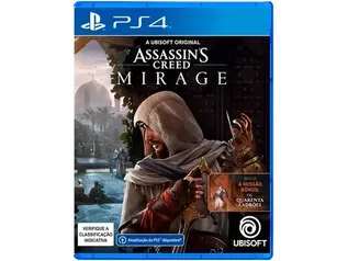 Assassins Creed Mirage para PS4 e PS5 Ubisoft - Lançamento