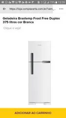 Refrigerador Brastemp BRM44HB Frost Free com Compartimento para Latas e Long Necks