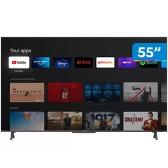 Magalu Pay R$ 2851,99 - Smart TV 55” 4K UHD QLED TCL 55C725 VA