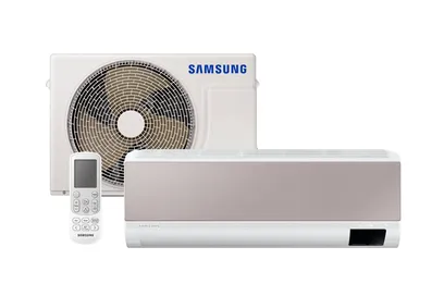 Foto do produto Ar Condicionado Split Inverter Samsung WindFree Metal Cooling Sem Vento 12.000 Btus Quente e Frio 220V