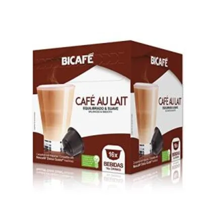 16 Cápsulas de Café com Leite Equilibrado e Suave Bicafé | FRETE GRÁTIS - PRIME