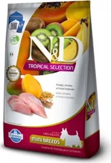  Ração N&D Tropical Selection Para Cães Adultos Porte Pequeno Sabor Frango - 12kg