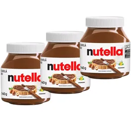 kit 3 Nutella 140g