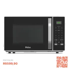 Micro-ondas 33L Philco Teclas Fáceis e Limpa Fácil 1400W PM36