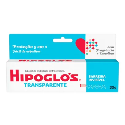 Creme Para Assaduras Hipoglós Transparente 30g | R$18