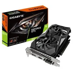 Placa de Vídeo Gigabyte NVIDIA GeForce GTX 1650 D6 WINDFORCE OC 4GB | R$1100