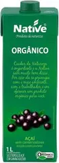 Leve 5 unidades de Açaí com Guaraná Orgânico Native 1L R$ 60