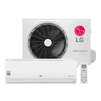 Ar Condicionado Split LG Dual Inverter Compact 9000 BTUs Frio 220V S4-Q09WA5AC