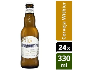 Cerveja Hoegaarden Witbier 24 Unidades 330ml | 4049 pontos| R$191