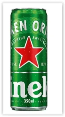 [Regional] Cerveja Lager Heineken Lata 350ml