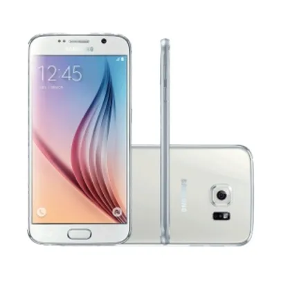 Samsung S6 Flat Branco 32gb - R$1.444