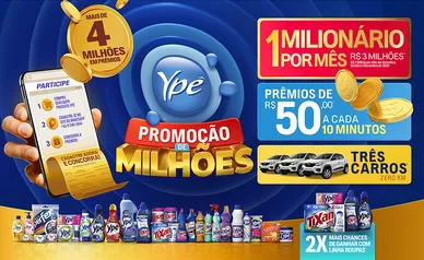 Promoção de Milhões Ypê