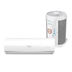 Ar Condicionado Split 9000 BTUs Frio Branco 220V Air Volution R32 Midea