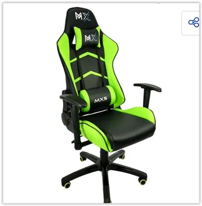 Cadeira Gamer MX5 Giratoria - Mymax | R$ 587