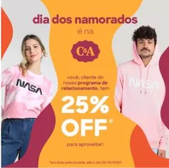 25% OFF em itens selecionados | C&A