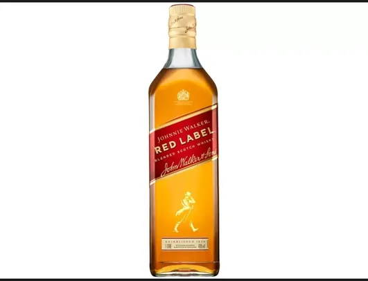 Whisky Johnnie Walker Red Label Escocês 1L