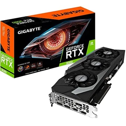 Gigabyte PLACA DE VIDEO GEFORCE RTX 3080 GAMING OC 12GB GDDR6X 384BIT GV-N3080GAMING OC-12GD G10, Pr