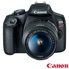 Canon T7 Plus + 18-55mm | R$1.894