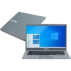 Notebook Compaq Presario CQ-25 Intel Pentium 4GB 240GB SSD 14'' Windows 10 - Cinza | R$ 1800