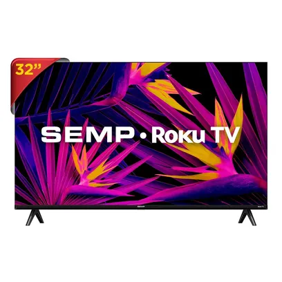 Foto do produto Semp Led Smart Tv 32 R6610 Hd Roku Tv