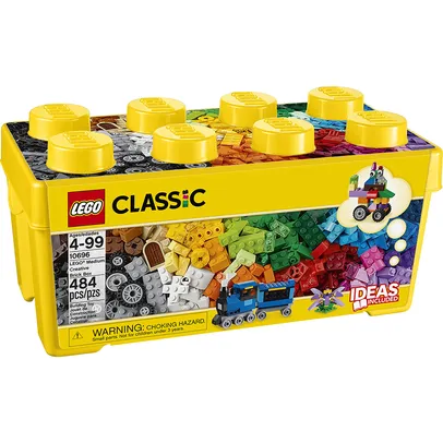 [ Ame R$107,09 ] LEGO Classic - Caixa Média de Peças Criativas
