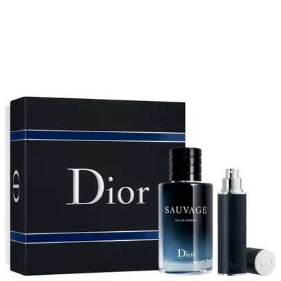 Conjunto Sauvage Dior Duo Masculino - Eau de Parfum 100ml + Travel Size 10ml