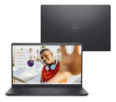 [CC SANTANDER] Notebook Dell Inspiron I15 Ryzen™ 5 7520U, 8GB DDR5, 512GB Nvme, Tela Full HD de 15.6" 120Hz 