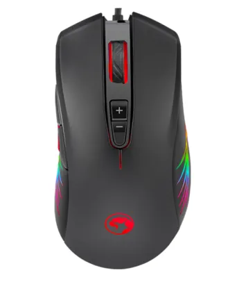 Mouse Gamer Marvo M519, 12000 DPI, 8 Botões, RGB, Black