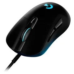 Mouse Gamer Logitech G403 HERO com RGB LIGHTSYNC, 6 Botões Programáveis, Ajuste de Peso e Sensor HER