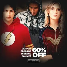 20% de desconto na loja toda da DC COMICS