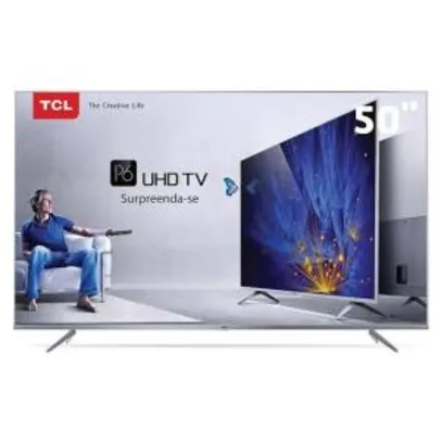 SmartTV TCL LED 50 4K LED P65US | R$1.899