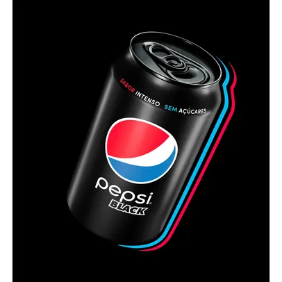 Refrigerante Pepsi Black sem açúcar lata 350 ml Leve 12 e pague 6