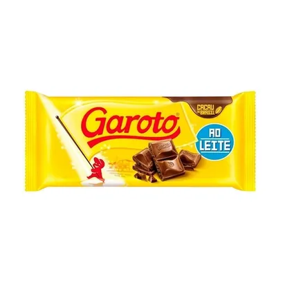 Barra de Chocolate ao Leite Garoto - 90g