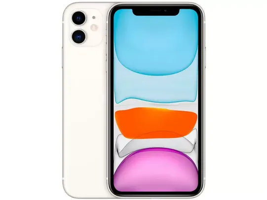 iPhone 11 Apple 64GB Branco 6,1” 12MP iOS