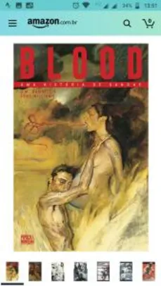 Blood. Uma História de Sangue - Volume Único Exclusivo Amazon | R$40