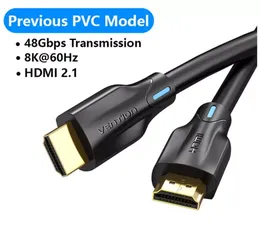 Cabo HDMI 2.1 - Vention (PVC Shell) 48Gbps - 1M