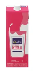 [15 unidades] Leite Longa Vida Integral Qualitá 1 Litro | R$2,97 cada