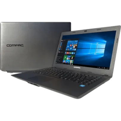 Notebook Compaq Presario CQ23 Intel Celeron Dual Core 4GB 500GB Tela LED 14" Windows 10 - R$880