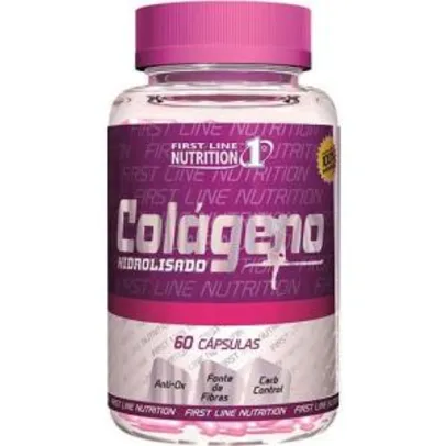 Colágeno 60 Cápsulas - First Line Nutrition - R$30