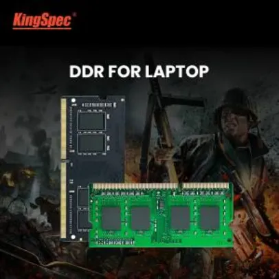 [Novos Usuários] Memória Ram 4GB DDR4 - Notebook | R$52