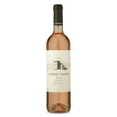 Vinho Espanhol Esteban Martín Cariñena Garnacha Rosé 750ml