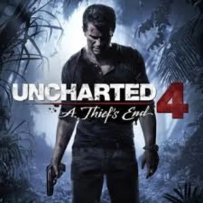 Game Uncharted 4: A Thief's End para PS4 por R$70