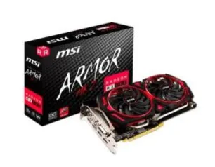 Placa de Vídeo MSI AMD Radeon RX 580 Armor MK2 8G OC, GDDR5 - R$860