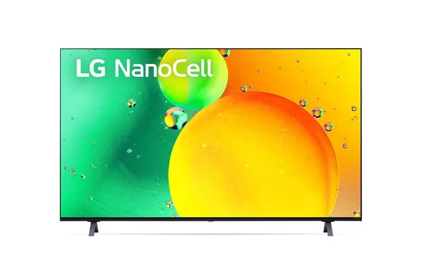 2022 Smart TV LG 65'' 4K NanoCell 65NANO75 Inteligência Artificial AI ThinQ Smart Magic Google Alexa