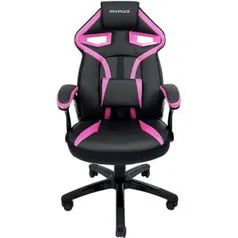 Cadeira Gamer MX1 Preto e Rosa - Mymax