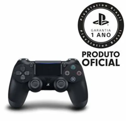 Controle Dualshock 4 - Preto - PlayStation 4